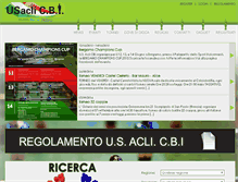 Tablet Screenshot of calciobalilla.eu